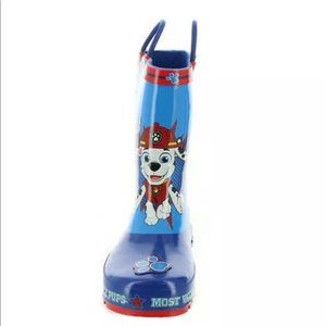 NICKELODEON PAW PATROL RAINBOOT SIZE 7/8C